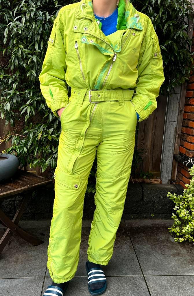 Vintage Retro Skipak S, Kleding | Dames, Wintersportkleding, Gedragen, Pak, Maat 36 (S), Ophalen of Verzenden