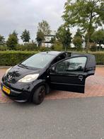 Peugeot 107 1.0 12V 5DR 2007 Zwart nieuwe APK, Auto's, Voorwielaandrijving, 4 stoelen, Origineel Nederlands, Handgeschakeld