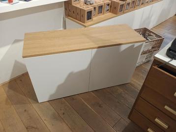 4x Ikea Besta Bovenblad Eikenfineer 120x42 cm - afbeelding 4