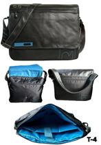 Daniel Ray Laptoptas, zwart met blauwe accenten. T-4, Computers en Software, Laptoptassen, Ophalen of Verzenden, 17 inch of meer