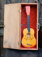 Vintage USSR Gitaar in Koffer, Ophalen of Verzenden