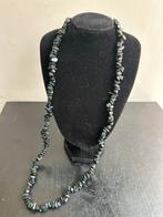 Onyx half edelsteen ketting 70 cm, Sieraden, Tassen en Uiterlijk, Ophalen of Verzenden, Zo goed als nieuw