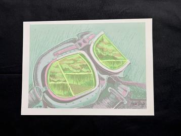 Zeefdruk Andre Priester beschikbaar voor biedingen