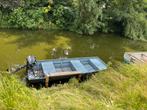 Te koop - Platbodem, Watersport en Boten, Ophalen, Gebruikt, Aluminium, Benzine
