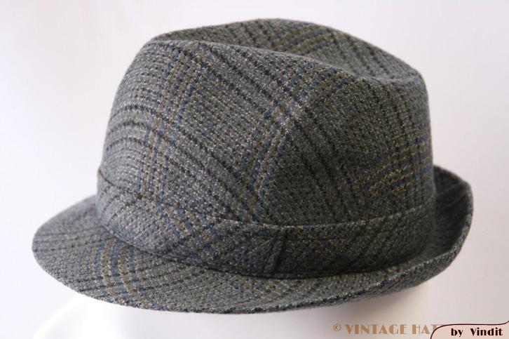 Vintage Vissers hoed blauw grijs 53 = XXS Baantjer stijl, Kleding | Heren, Hoeden en Petten, Gedragen, Hoed, 57 cm (M, 7⅛ inch) of minder
