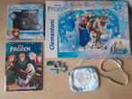 Frozen Fan Pakket: Puzzel, Spel, Tas & Meer!, Ophalen of Verzenden, Gebruikt