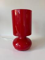 Ikea Lykta Lamp Rood, Huis en Inrichting, Lampen | Tafellampen, Ophalen of Verzenden, Zo goed als nieuw, Glas, Minder dan 50 cm