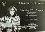 The Beatles- George Harrison tribute Liverpool, Verzamelen, Muziek, Artiesten en Beroemdheden, Foto of Kaart, Ophalen of Verzenden