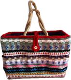 Handgemaakte Gehaakte Tassen, Sieraden, Tassen en Uiterlijk, Tassen | Damestassen, Ophalen, Nieuw, Overige kleuren, Handtas