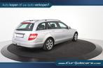 Mercedes-Benz C-Klasse Estate 180T *Stoelverwarming*Trekhaak, Zwart, 14 km/l, Handgeschakeld, 1430 kg