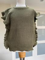 ONLY mouwloze trui groen nieuwstaat maat 146 / 152 ZT, Meisje, Trui of Vest, Only, Ophalen of Verzenden