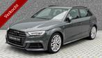 Audi A3 Sportback 35 TFSI 3x S-LINE 150PK/S-TRONIC/ACC/DCC/, Zwart, 150 pk, Bedrijf, 1240 kg