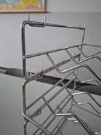 modulair Deens design wijnrek chroom Bastian Bacchus, Huis en Inrichting, Woonaccessoires | Wijnrekken, 15 tot 25 flessen, Ophalen of Verzenden