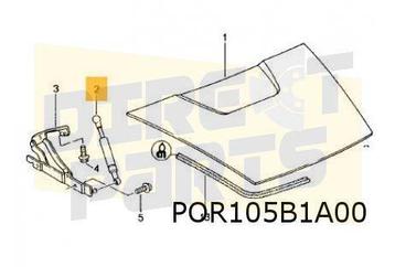 Porsche Boxster (-11/04) Gasveer achterklep OES! 98651295100 beschikbaar voor biedingen