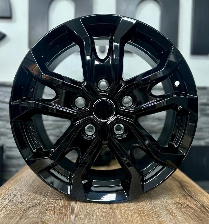Fiat Ducato Maxi Master Boxer 17 inch 5x130 zwart verzwaard!, Auto-onderdelen, Banden en Velgen, Velg(en), 17 inch, Bestelwagen