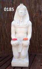 Sphinx beeld groot met waxine licht, Ophalen, Nieuw, Beton, Mensenbeeld