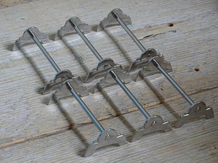 6x Messenlegger, Gero Zilmeta, gaaf, Antiek en Kunst, Antiek | Bestek, Ophalen of Verzenden