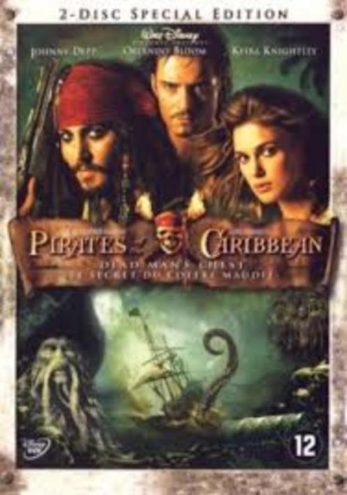 Pirates of the Caribbean 2  - J.Depp/K.Knightly 2DVD NW./OR., Cd's en Dvd's, Dvd's | Science Fiction en Fantasy, Zo goed als nieuw