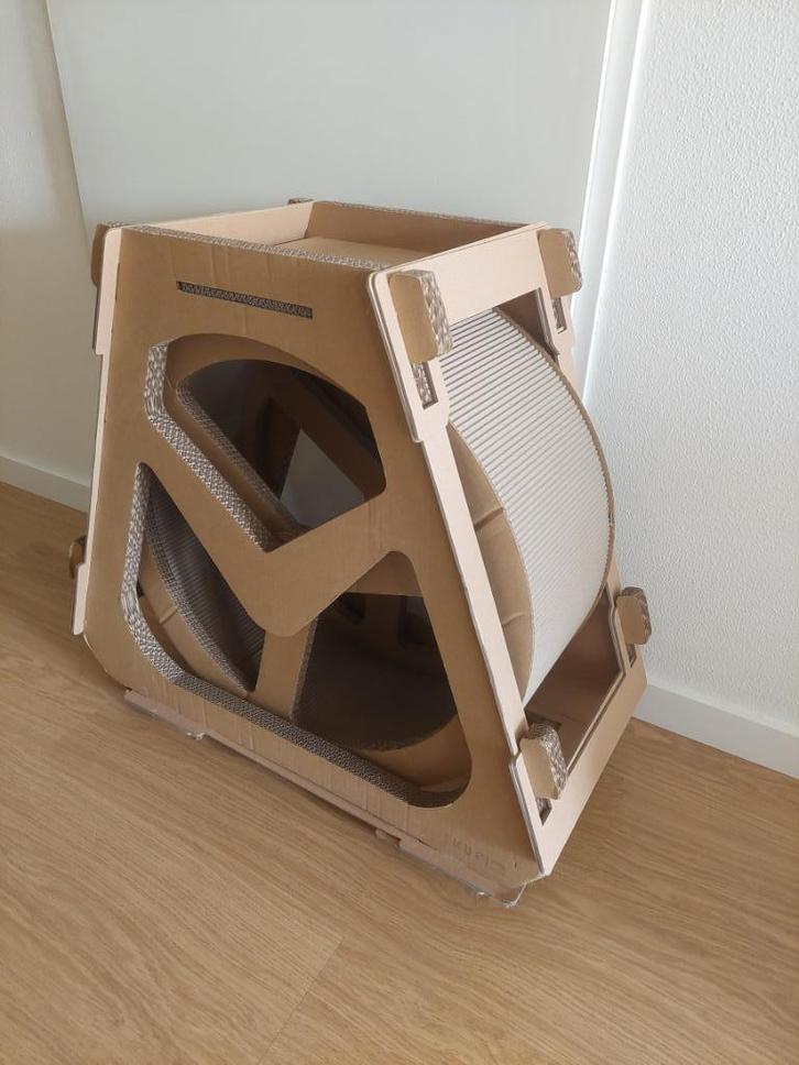 Kattenloopwiel, Dieren en Toebehoren, Kattenspeelgoed, Zo goed als nieuw, Overig speelgoed, Ophalen