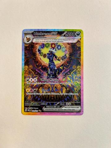 Umbreon EX 161/131 - Prismatic Evolutions   beschikbaar voor biedingen