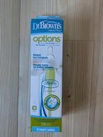 Nieuwe Dr. Brown's Options+ Fles 250ml, Kinderen en Baby's, Ophalen of Verzenden, Nieuw, Overige typen