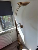 Mooie messing lamp, Huis en Inrichting, Lampen | Vloerlampen, Ophalen, Zo goed als nieuw, Metaal, Messing