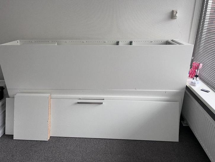 Pax kasten gratis, Huis en Inrichting, Kasten | Kledingkasten, Gebruikt, 200 cm of meer, 200 cm of meer, 50 tot 75 cm, Met lade(s)