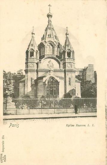 (376-197-021) Paris Eglise Russe beschikbaar voor biedingen