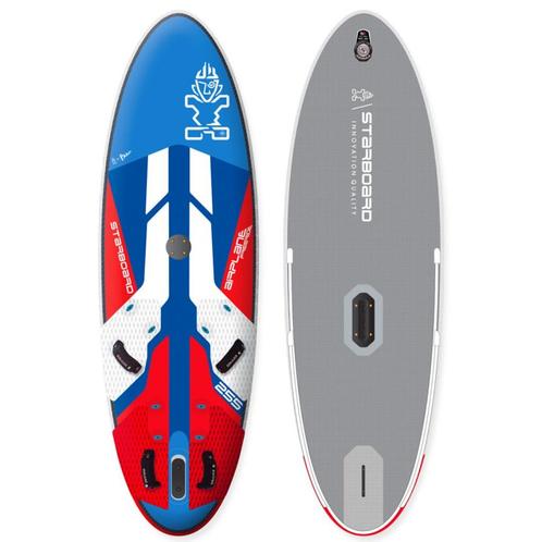 Starboard Airplane Opblaasbaar Windsurfboard 2023, Watersport en Boten, Windsurfen, Nieuw, Plank, Minder dan 250 cm, Met vin(nen)