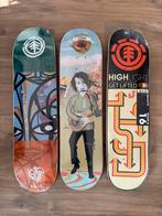 3 x Element Skateboard Deck NOS, Sport en Fitness, Skateboarden, Ophalen of Verzenden, Nieuw, Skateboard