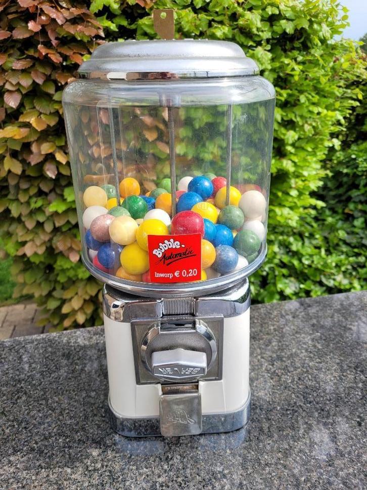 fifties sixties BEAVER pinda kauwgomballen automaten retro, Verzamelen, Automaten | Overige, Zo goed als nieuw, Ophalen