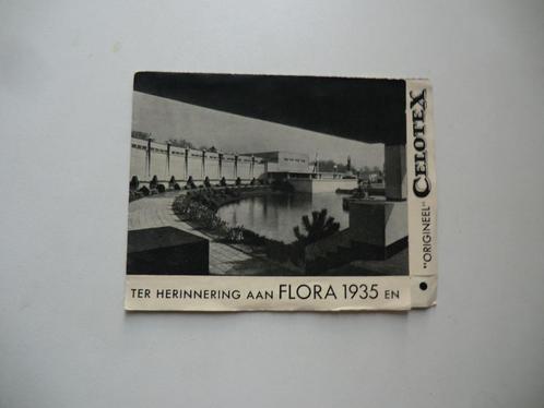 Boskoop,Flora 1935, Folder,Celotex,Amsterdam, Verzamelen, Ansichtkaarten | Nederland, Ongelopen, Noord-Holland, 1920 tot 1940