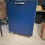 Whirlpool inbouw vaatwasser - blauwe front, Ophalen, Gebruikt, 60 cm of meer, Kort programma