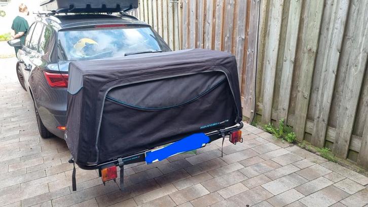 Trekhaak bagagebox Towbox 500 liter te huur, Auto diversen, Bagagerekken, Zo goed als nieuw, Ophalen