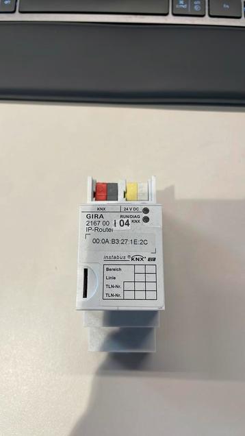 GIRA 216700 KNX IP-Router 24V, Domotica, Smart home beschikbaar voor biedingen