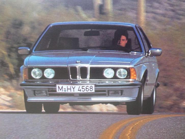 BMW Serie 628 CSI & 635 CSI Brochure, Boeken, Auto's | Folders en Tijdschriften, Zo goed als nieuw, BMW, Ophalen of Verzenden