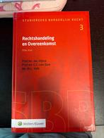 Rechtshandeling en Overeenkomst - 11e druk (2025), Boeken, Nieuw, Ophalen of Verzenden, WO, Wolters Kluwer