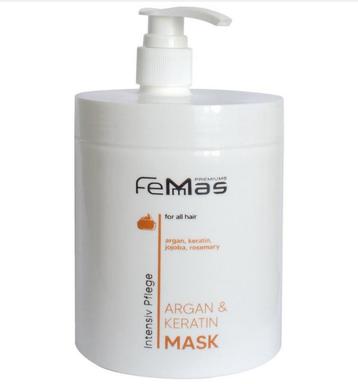 Femmas Argan en Keratine haarmasker 1000ml beschikbaar voor biedingen