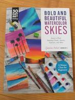 Aquarel Schilderen: Bold & Beautiful Watercolor Skies, Hobby en Vrije tijd, Ophalen of Verzenden, Zo goed als nieuw, Waterverf