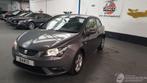 SEAT Ibiza 1.0 12V 2 DRS BENZ 999CC 55KW 75PK (bj 2016), Auto diversen, Schadeauto's, Handgeschakeld, Zilver of Grijs, Benzine