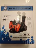 PS4/PS Move Quad Oplaadstation nieuw in doos, Spelcomputers en Games, Spelcomputers | Sony PlayStation Consoles | Accessoires