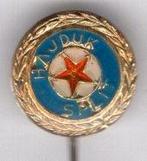 Hajduk split epoxy op koper voetbal speldje Z_194 ), Ophalen of Verzenden, Nieuw, Sport, Speldje of Pin