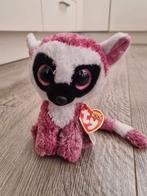 Ty knuffel beanie boos ringstaartmaki Lee Anne 15 cm, Kinderen en Baby's, Speelgoed | Knuffels en Pluche, Ophalen of Verzenden