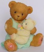 Cherished Teddies: Nancy and Eva, Verzamelen, Beren en Cherished Teddies, Beeldje, Ophalen of Verzenden, Cherished Teddies, Zo goed als nieuw