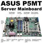 Asus P5MT Server ATX Mainboard + Intel 630 @ 3.0Ghz, Computers en Software, Moederborden, Gebruikt, Ophalen of Verzenden, DDR2