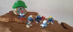 div. Smurfen met huisje, Verzamelen, Smurfen, Ophalen of Verzenden, Gebruikt, Verschillende Smurfen, Poppetje, Figuurtje of Knuffel