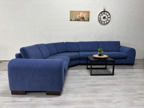 Hoekbank Velvet, Huis en Inrichting, Banken | Bankstellen, Zo goed als nieuw, Hoekbank, Vierpersoons of meer, 300 cm of meer, 150 cm of meer