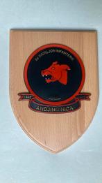 KNIL Andjing Nica schildje, Verzamelen, Militaria | Algemeen, Ophalen of Verzenden, Landmacht, Nederland, Embleem of Badge