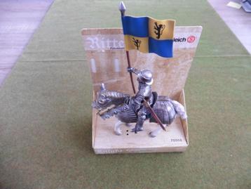 Schleich 70008, ridder / vaandeldrager te paard. beschikbaar voor biedingen