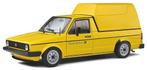 VW Caddy MK 1 German Post Yellow '82, Hobby en Vrije tijd, Modelauto's | 1:18, Nieuw, Solido, Ophalen of Verzenden, Auto